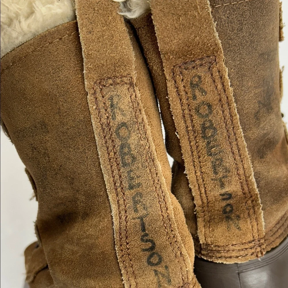 Women's Brown and Tan Winter Boots